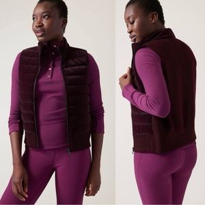 ATHLETA HANOVER HYBRID VEST. MEDIUM